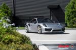 Porsche 911 Turbo S Silver by Champion Motorsport on Vossen Wheels (RS74) 2017 года